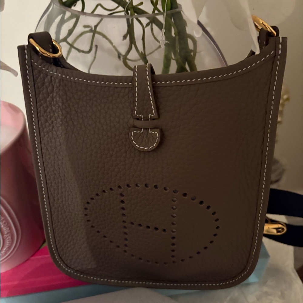 Hermes Etoupe Evelyn TPM with box/dustbag